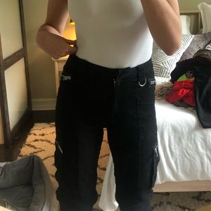 I.AM.GIA Black Cargo Pants